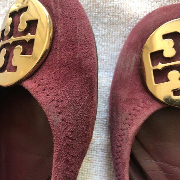Tory Burch Reva Suede Flats - Picture 4 of 5